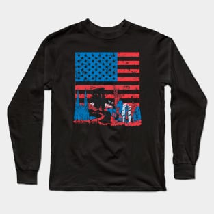 New York american flag Long Sleeve T-Shirt